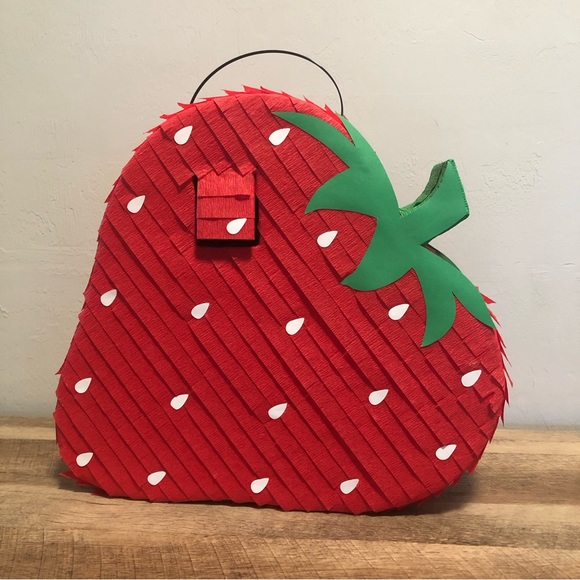 Strawberry Pinata | Berry First Birthday | Sweet One - Picture 5 of 5